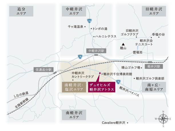 エリア概念図