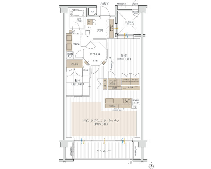G3タイプ 間取り図